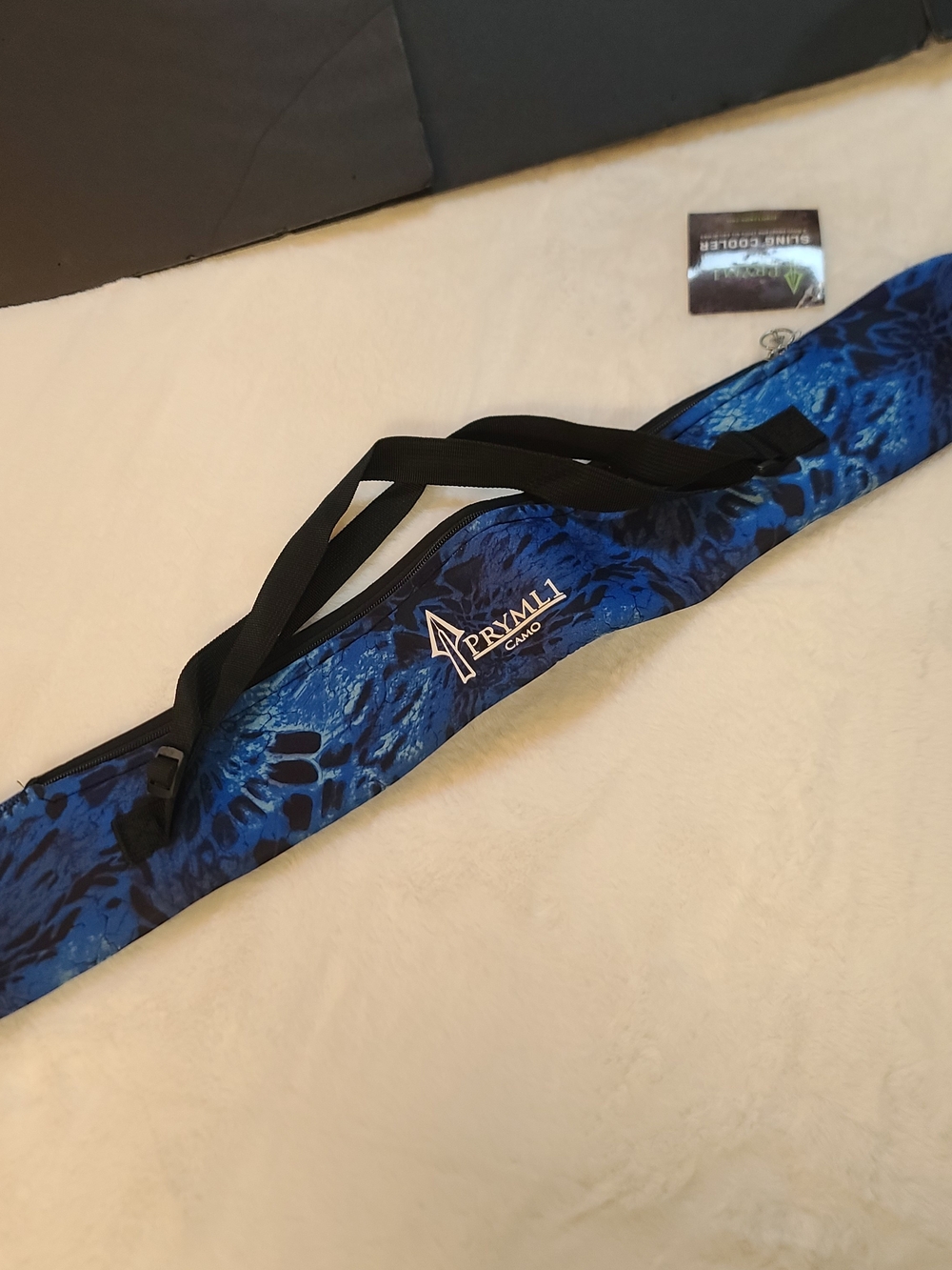 Camo Blue Drink Sling Bag